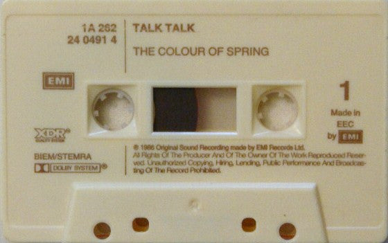 Talk Talk : The Colour Of Spring (Cass, Album)