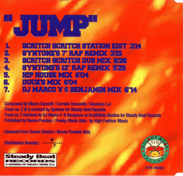 Buzzy Bus Featuring Andrew M : Jump (CD, Maxi)