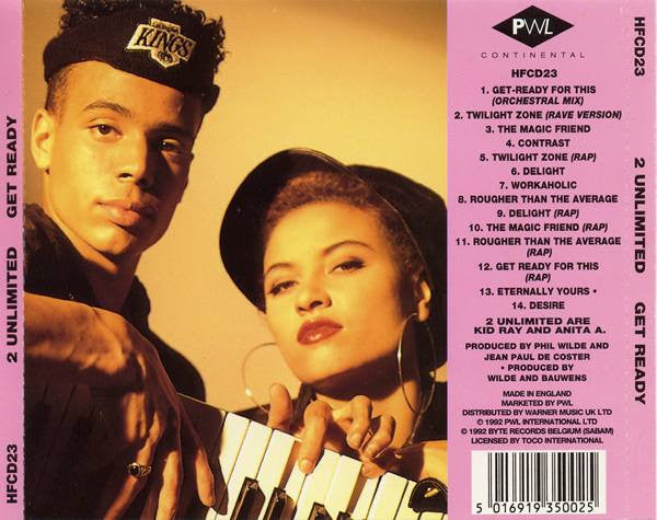 2 Unlimited : Get Ready (CD, Album)