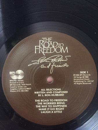 L. Ron Hubbard And Friends : The Road To Freedom (LP, Album)