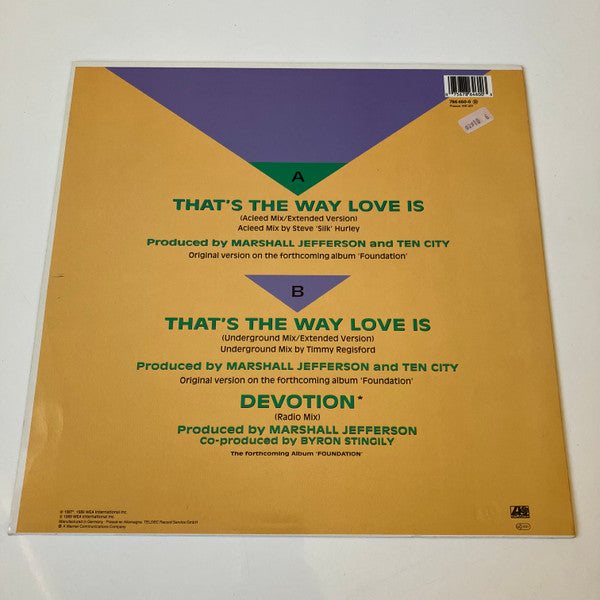 Ten City : That's The Way Love Is (12")