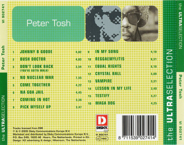 Peter Tosh : The Ultra Selection (CD, Comp)