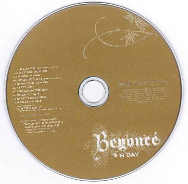 Beyoncé : B'Day (CD, Album)