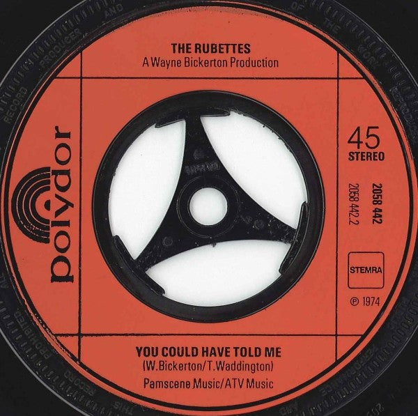 The Rubettes : Sugar Baby Love (7", Single)