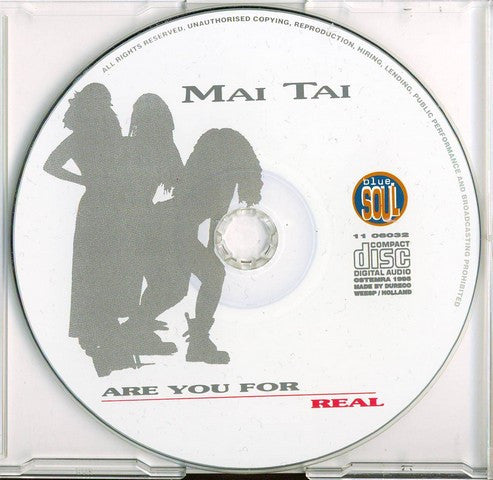 Mai Tai : Are You For Real (CD, Maxi)