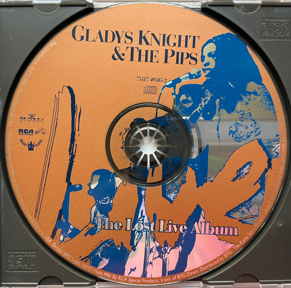 Gladys Knight And The Pips : Live: The Lost Live Album (CD, Album)