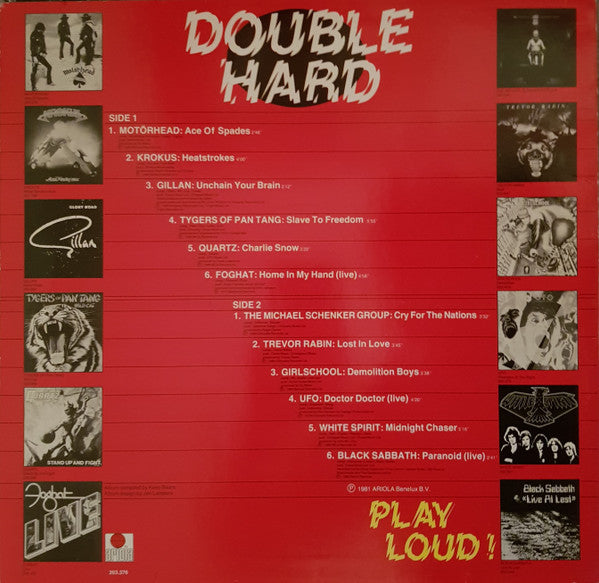 Various : Double Hard (LP, Comp, Ger)