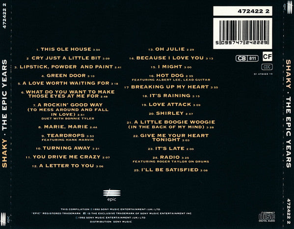 Shakin' Stevens : The Epic Years (CD, Comp)