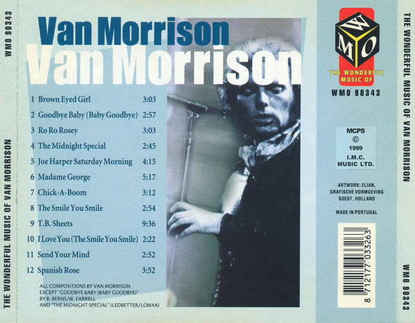 Van Morrison : The Wonderful Music Of Van Morrison (CD, Comp)