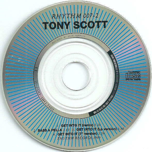 Tony Scott : Get Into It (CD, Mini, Maxi)
