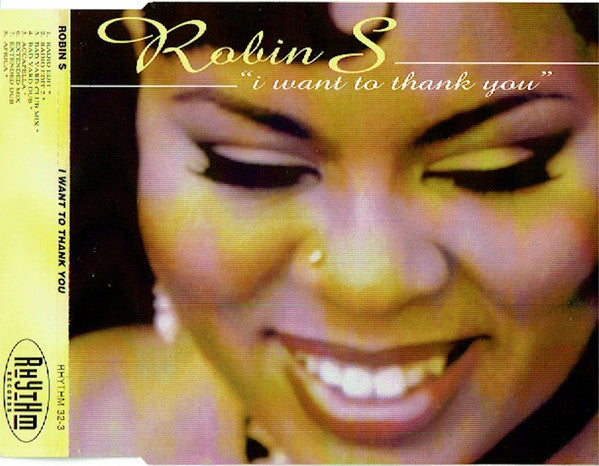 Robin S. : I Want To Thank You (CD, Maxi)