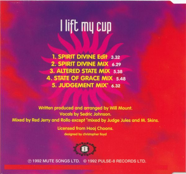 Gloworm : I Lift My Cup (CD, Single)