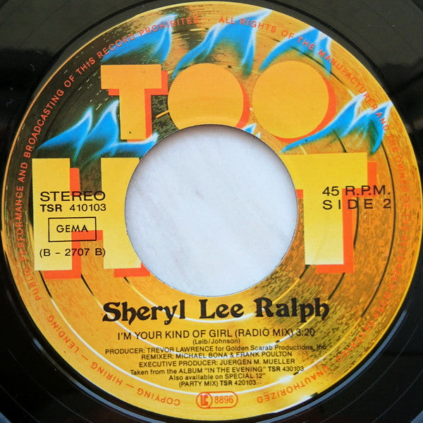 Sheryl Lee Ralph : You're So Romantic (7", Single)