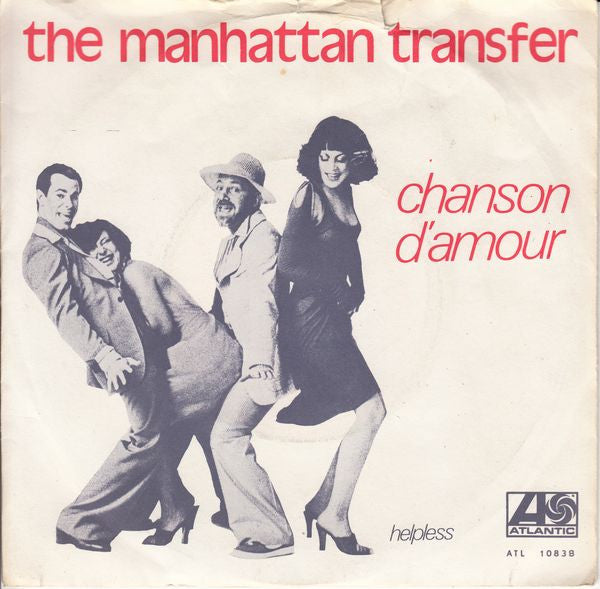 The Manhattan Transfer : Chanson D'Amour (7", Single)