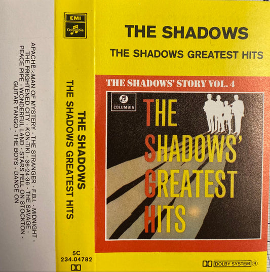 The Shadows : The Shadows' Story Vol.4 (The Shadows' Greatest Hits) (Cass, Comp)