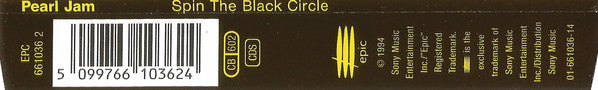 Pearl Jam : Spin The Black Circle (CD, Single, Sil)
