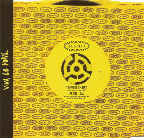 Pearl Jam : Spin The Black Circle (CD, Single, Sil)