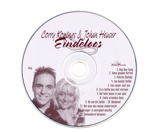Corry Konings & Johan Heuser : Eindeloos (CD, Album)