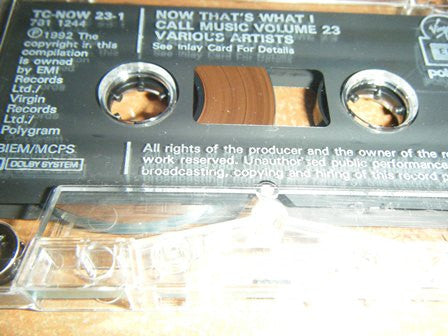 Various : Now That's What I Call Music 23 (2xCass, Comp)