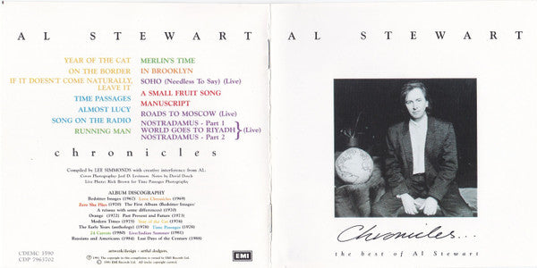 Al Stewart : Chronicles (The Best Of Al Stewart) (CD, Comp)