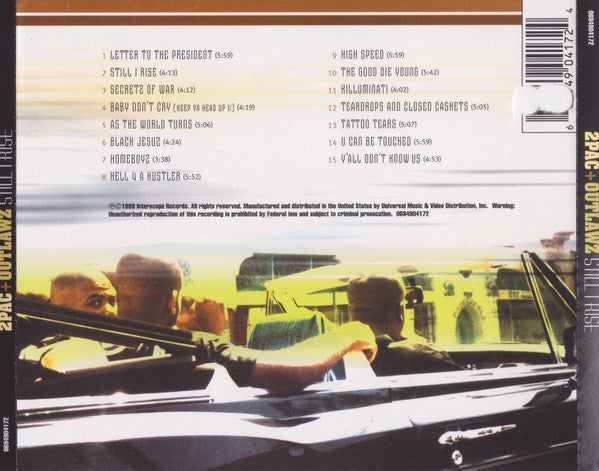 2Pac + The Outlawz : Still I Rise (Edited Version) (CD, Album)