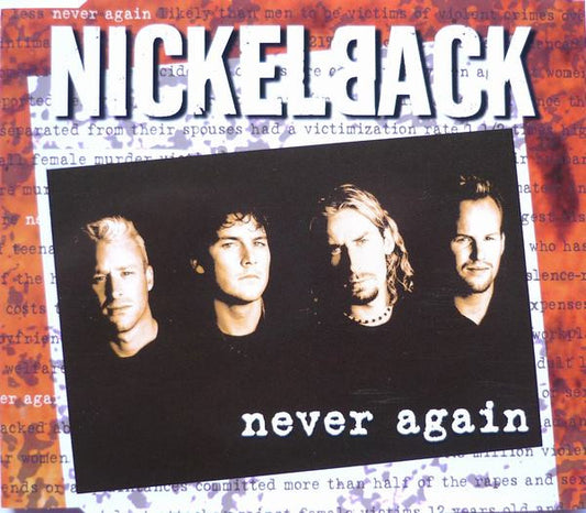 Nickelback : Never Again (CD, Single, Enh)