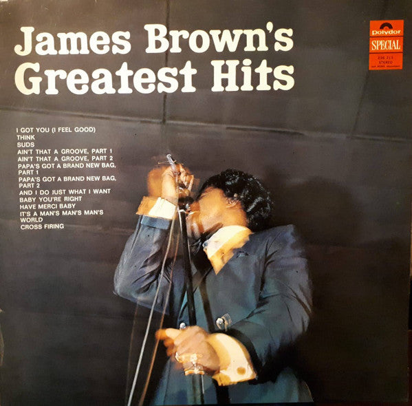 James Brown & The Famous Flames : James Brown's Greatest Hits (LP, Comp)