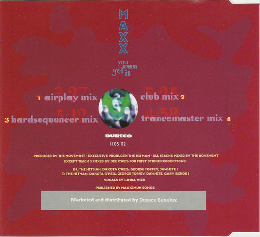 Maxx : You Can Get It (CD, Maxi)