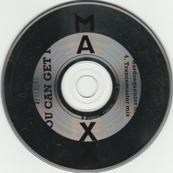 Maxx : You Can Get It (CD, Maxi)