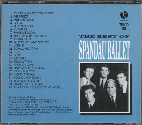Spandau Ballet : The Best Of (2xCD, Comp)