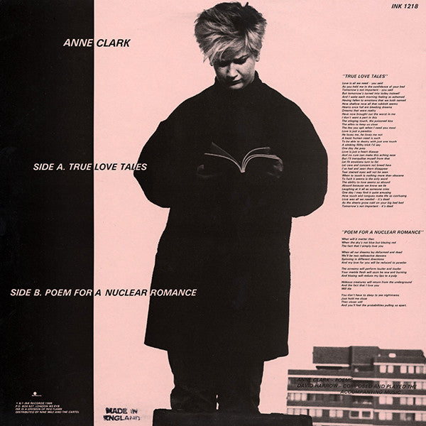 Anne Clark : True Love Tales (12", Single)