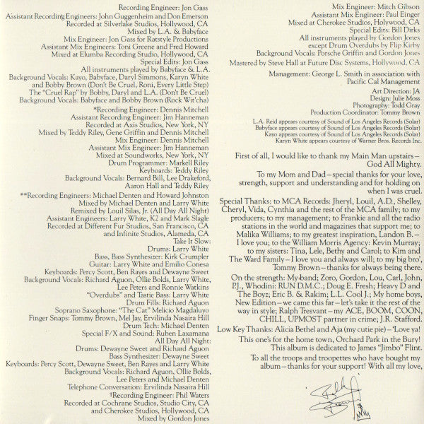 Bobby Brown : Don't Be Cruel (CD, Album)