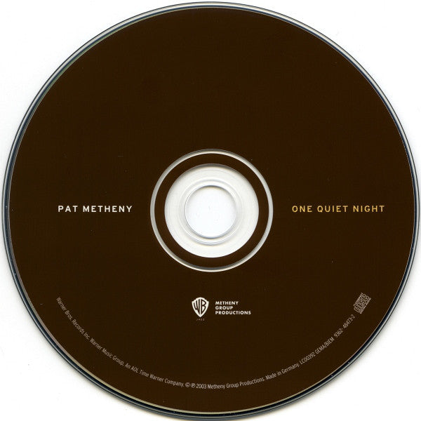 Pat Metheny : One Quiet Night (CD, Album)