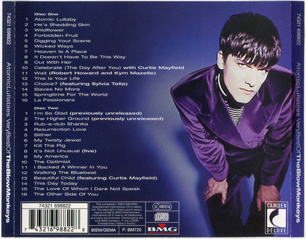 The Blow Monkeys : Atomic Lullabies: Very Best Of The Blow Monkeys (2xCD, Album, Comp)
