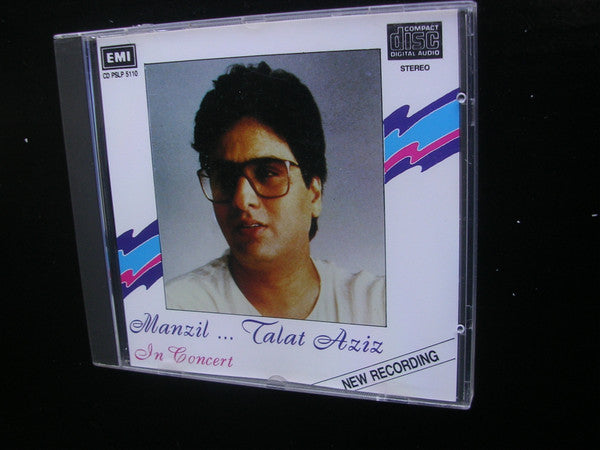 Talat Aziz : Manzil ...Talat Aziz In Concert (CD, Album, Dig)