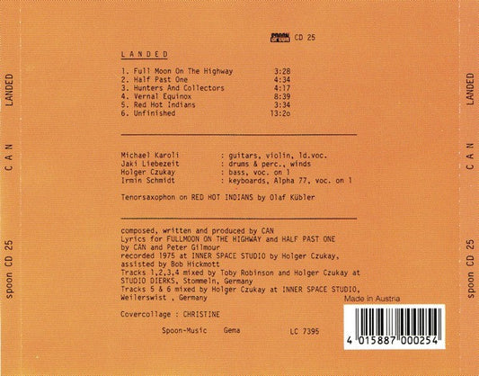 Can : Landed (CD, Album, RE)