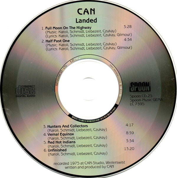 Can : Landed (CD, Album, RE)
