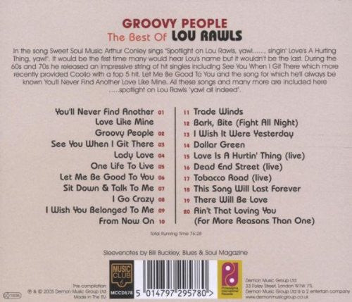 Lou Rawls : Groovy People (The Best Of Lou Rawls) (CD, Comp)