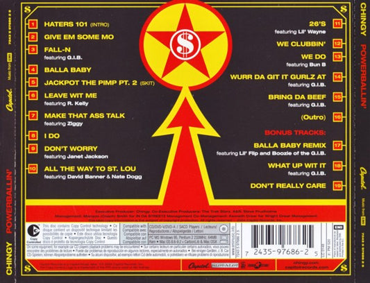 Chingy : Powerballin' (CD, Album, Copy Prot.)