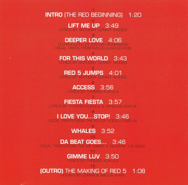 Red 5 : Forces (CD, Album)