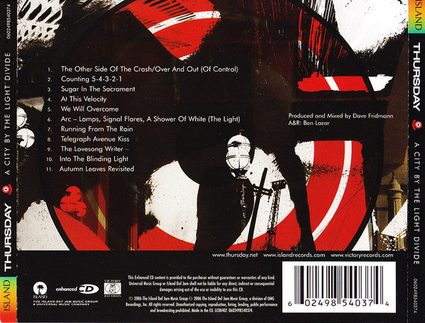 Thursday : A City By The Light Divided (CD, Album, Enh)