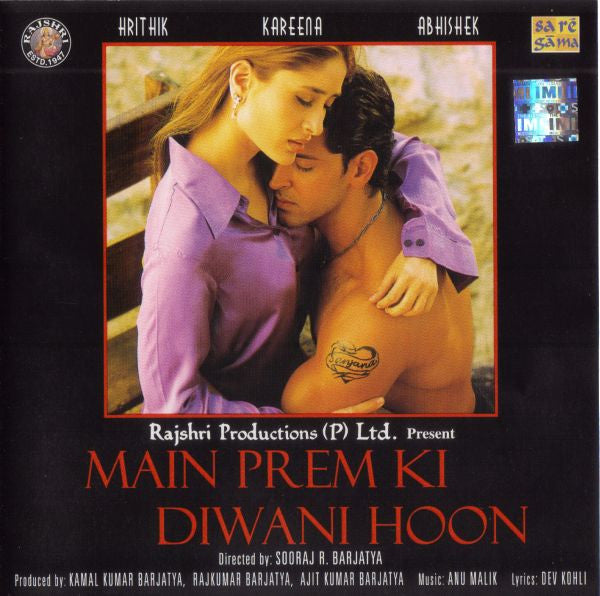 Anu Malik, Dev Kohli : Main Prem Ki Diwani Hoon (CD, RP)