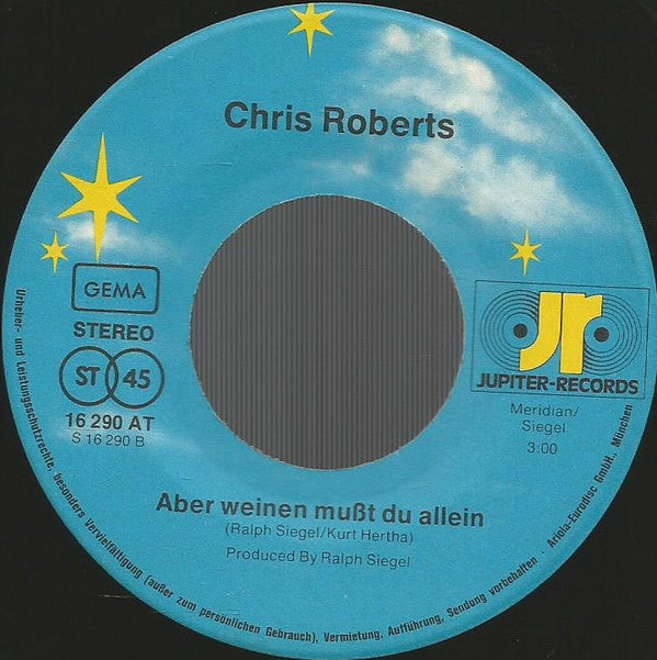 Chris Roberts : Du, Sag Einfach Du (7", Single)