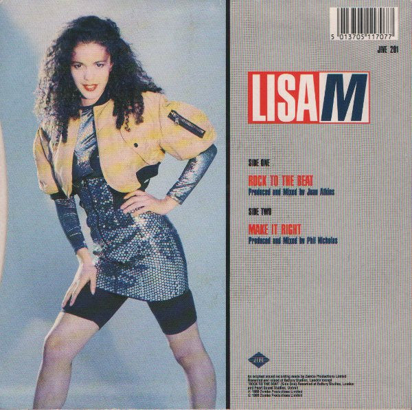 Lisa M (3) : Rock To The Beat (7", Single)