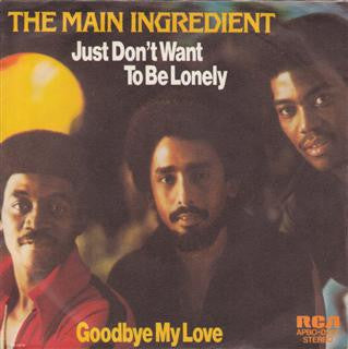 The Main Ingredient : Just Dont Want To Be Lonely (7", Single)