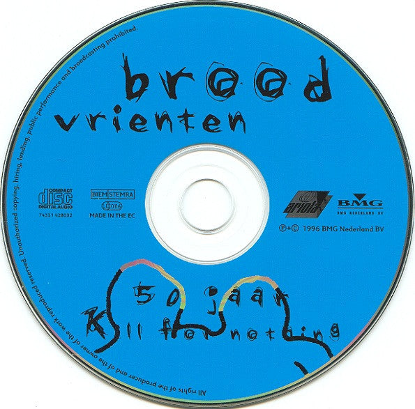 Herman Brood & Henny Vrienten : 50 Jaar (CD, Single)