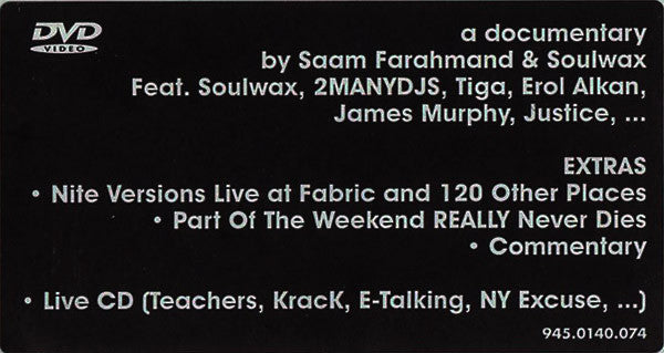 Soulwax : Part Of The Weekend Never Dies (DVD-V, PAL + CD, Album)