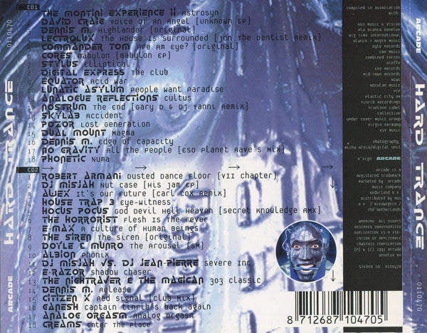 Various : Hard Trance (The Electric Mindfuck) (2xCD, Comp)
