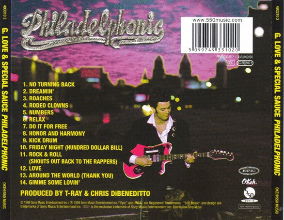 G. Love & Special Sauce : Philadelphonic (CD, Album)