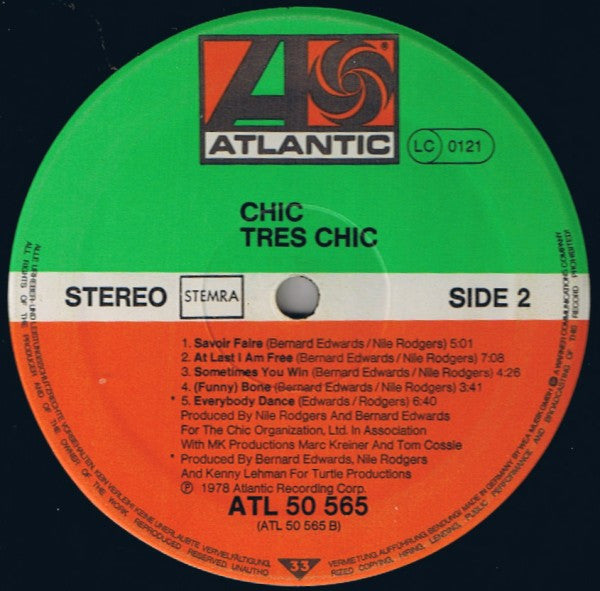 Chic : Tres Chic (LP, Album)
